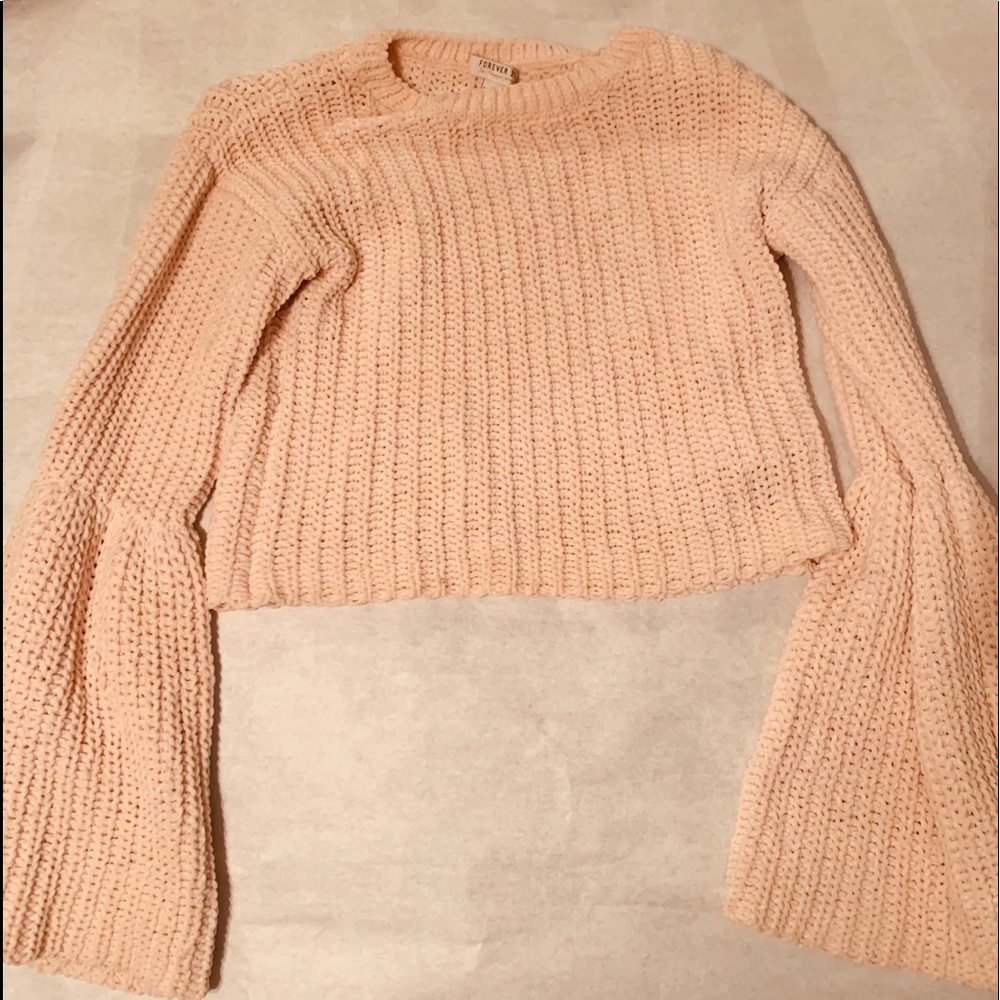 Women Crop Top Sweater